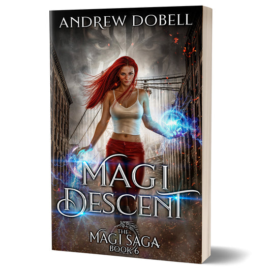 Magi Descent: An Urban Fantasy Adventure (The Magi Saga Book 6) - PAPERBACK