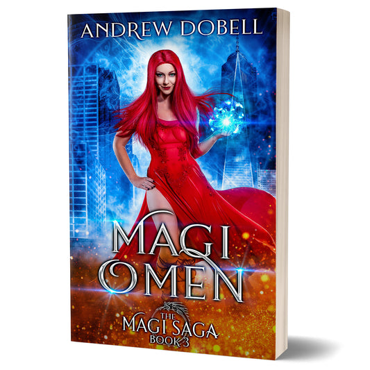 Magi Omen: An Urban Fantasy Adventure (The Magi Saga Book 3) - PAPERBACK