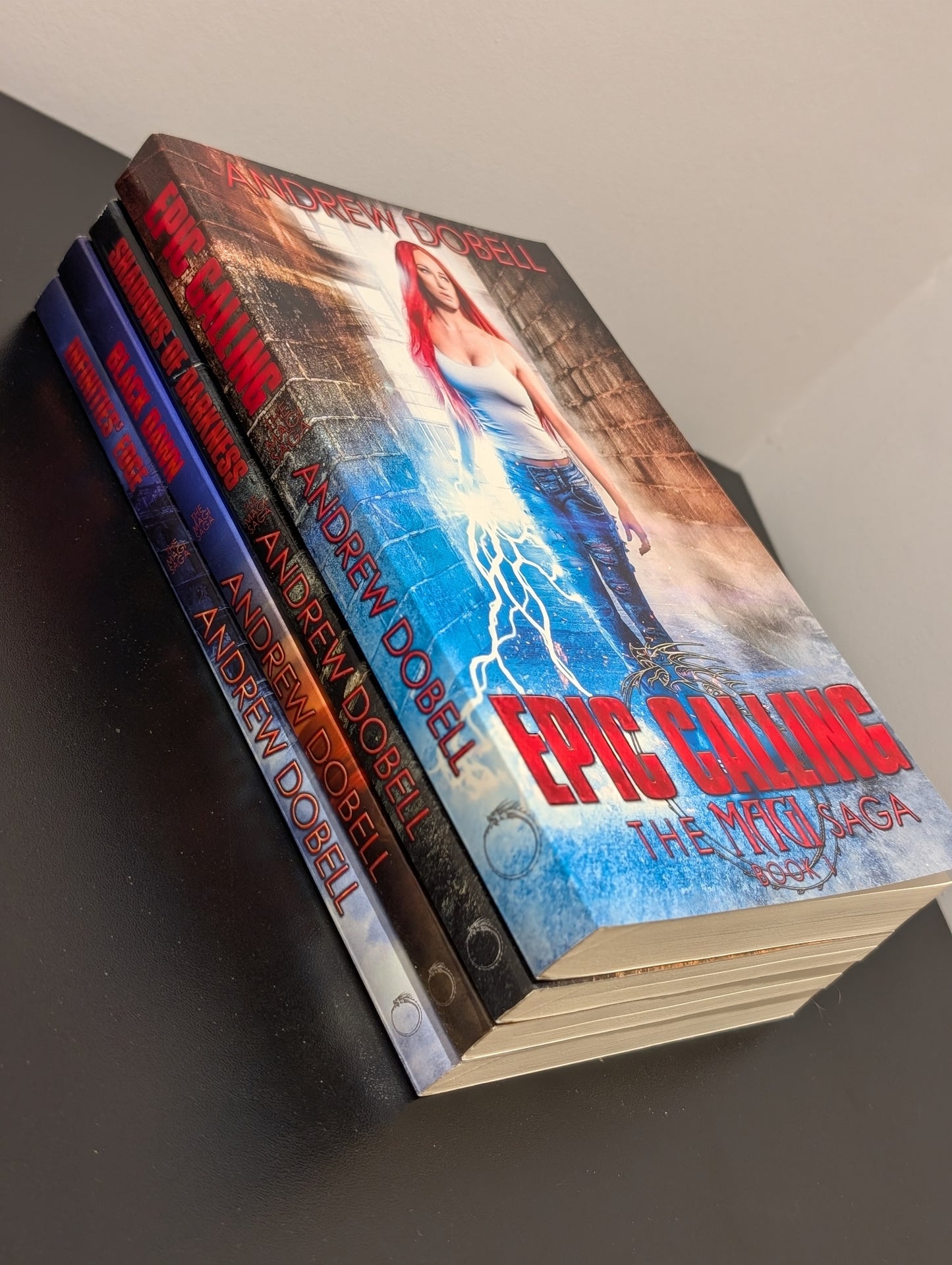 SIGNED PAPERBACKS: Books 1 to 4 of the Magi Saga: Out-of-Print