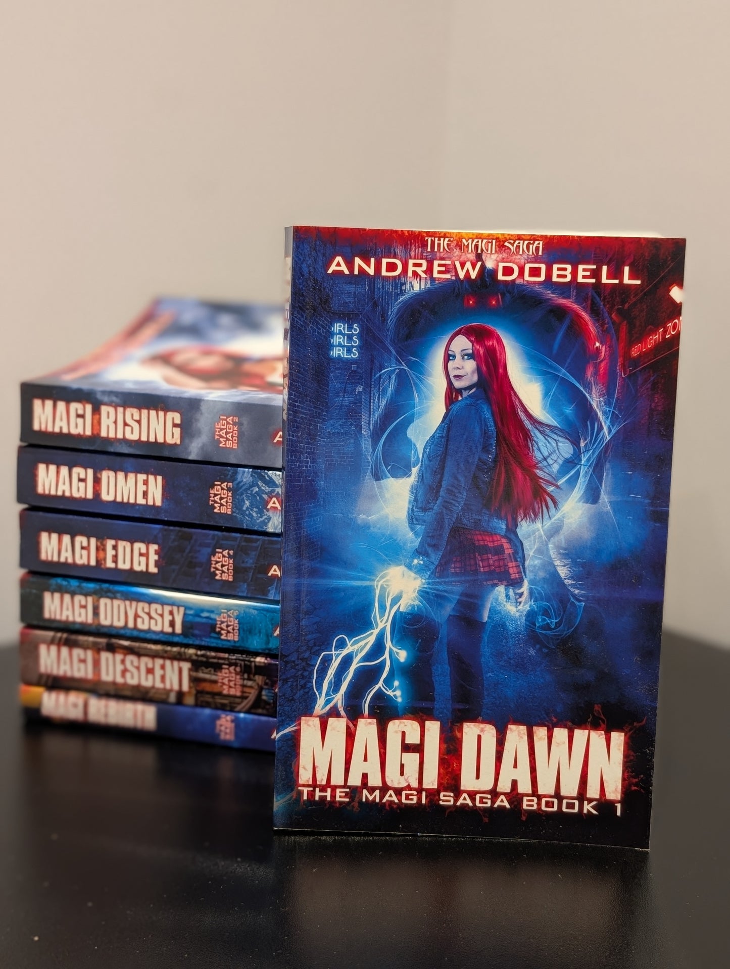 SIGNED PAPERBACKS: The Magi Saga: Books 1 to 7: Out-of-Print