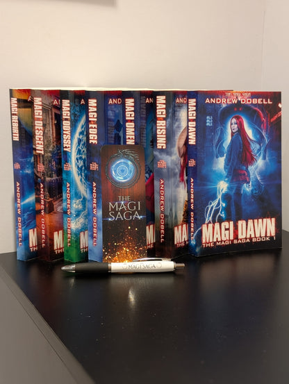 SIGNED PAPERBACKS: The Magi Saga: Books 1 to 7: Out-of-Print