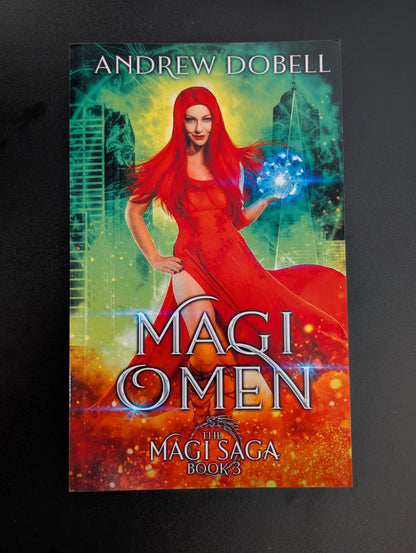 SIGNED PAPERBACKS: The Magi Saga: Books 1 to 7: Out-of-Print (Green)