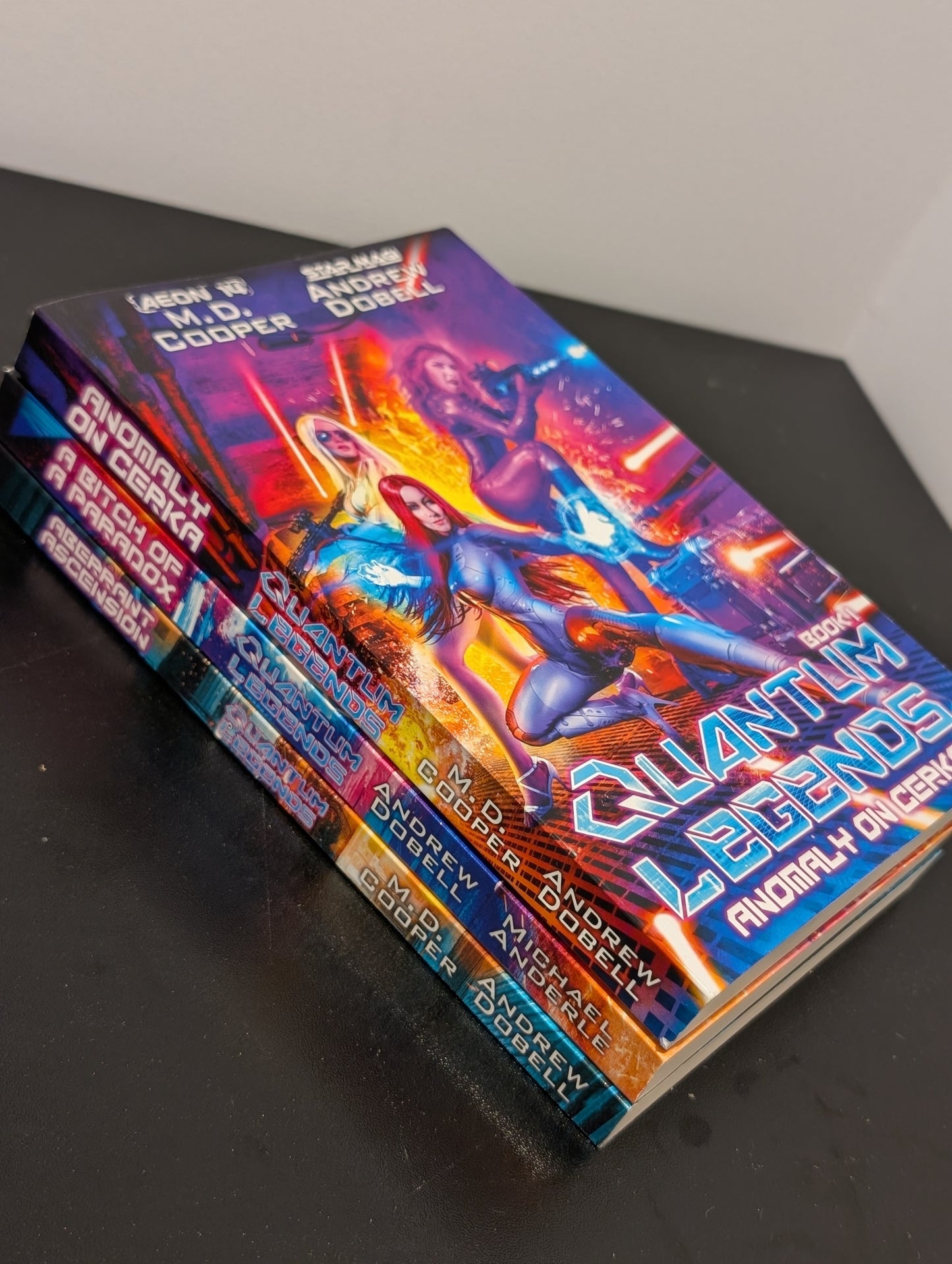 SIGNED PAPERBACKS | Quantum Legends: Books 1 to 3