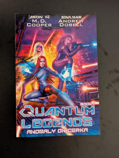 SIGNED PAPERBACKS | Quantum Legends: Books 1 to 3