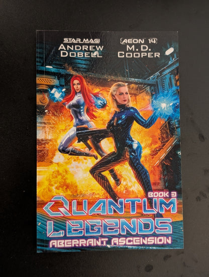 SIGNED PAPERBACKS | Quantum Legends: Books 1 to 3