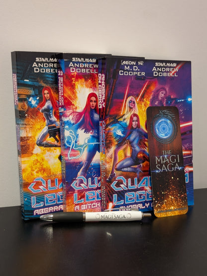 SIGNED PAPERBACKS | Quantum Legends: Books 1 to 3